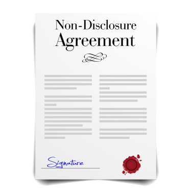 Non-Disclosure Agreement clipart