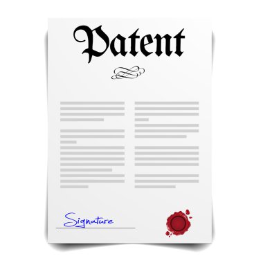 Patent Letter clipart
