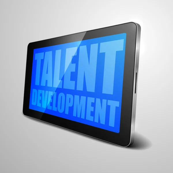 Tablette Talent Development — Image vectorielle