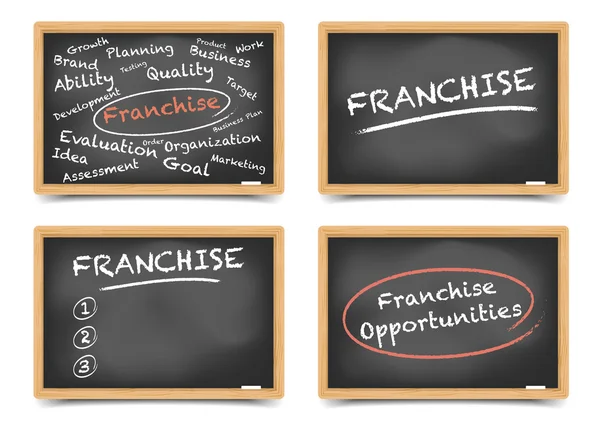 Armoires Set Franchise — Image vectorielle