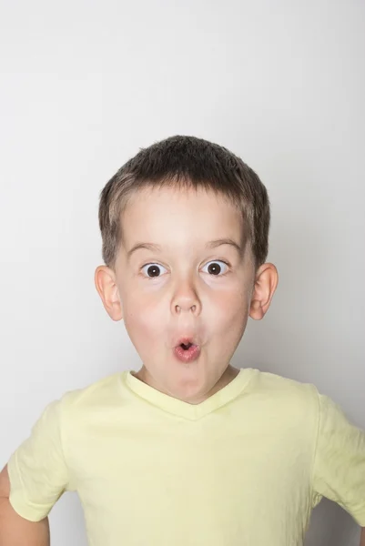 Portrait of 4-year-old boy — Stock Photo, Image