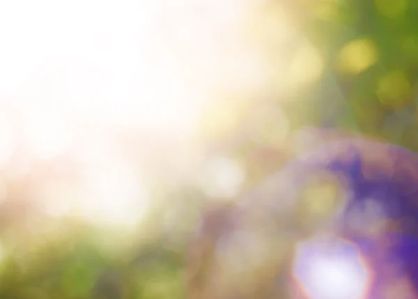 Zomer achtergrond met heldere kleurrijke bokeh — Stockfoto