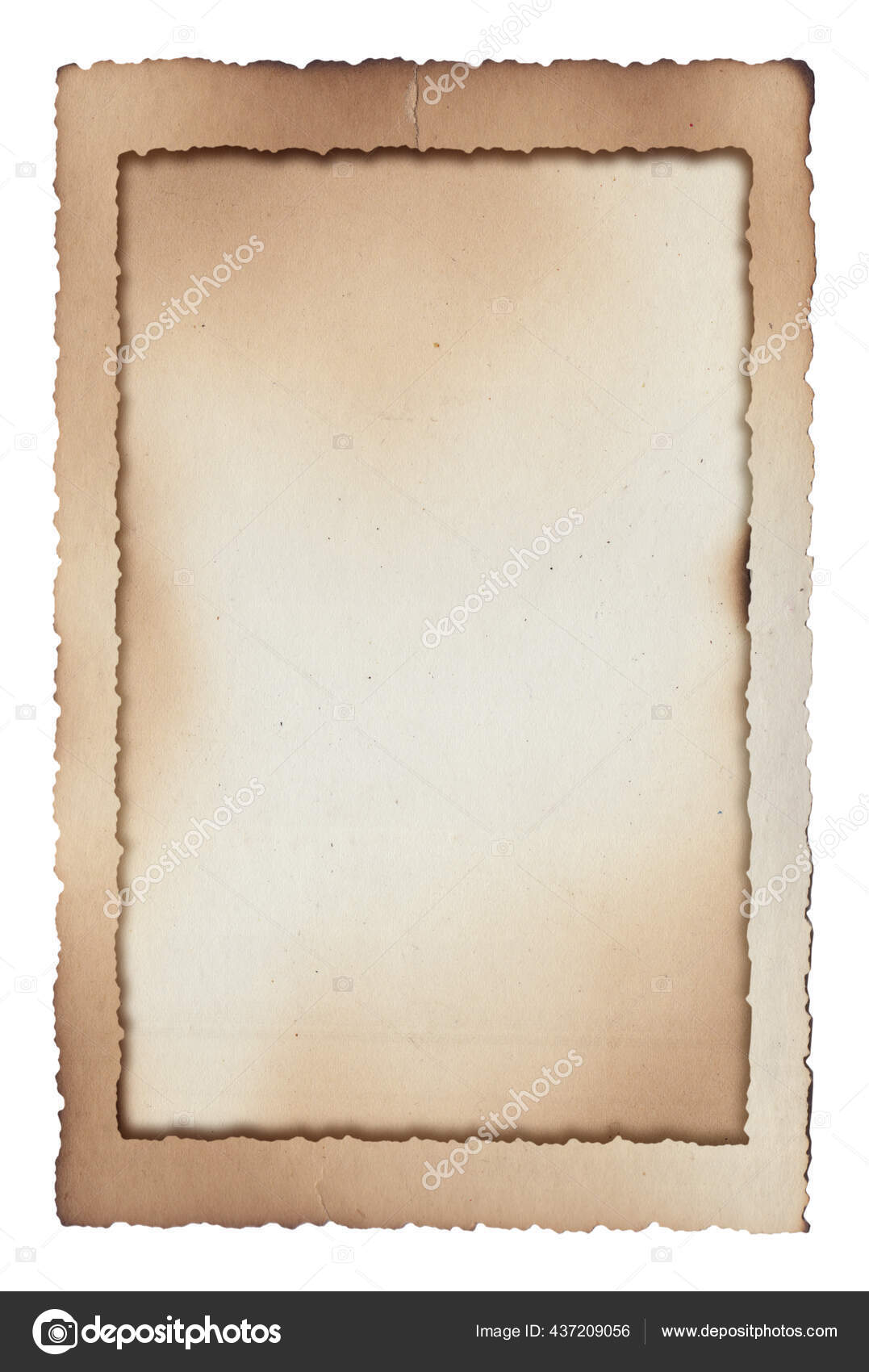 Alte Vintage Rahmen Grobe Textur Retro Papier Mit Verbrannten Flecken Stockfotografie Lizenzfreie Fotos C Darkbird 437209056 Depositphotos