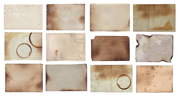 汚れや傷の背景と古いヴィンテージ写真紙のテクスチャ — ストック写真