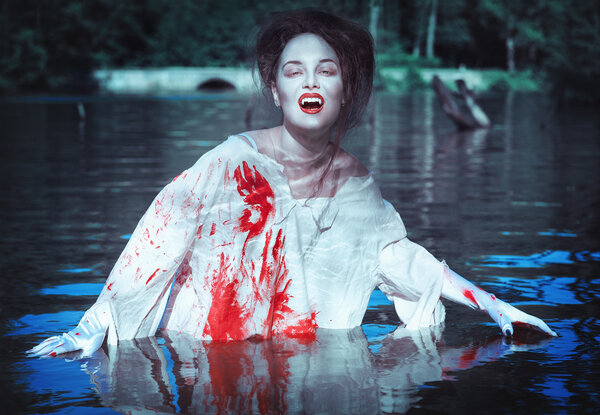 Vampire in the river