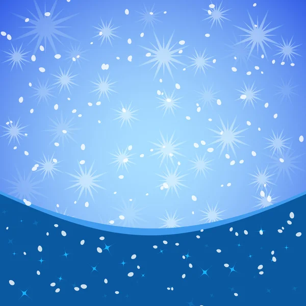 Winter xmas vector background with place for text — Stock Vector