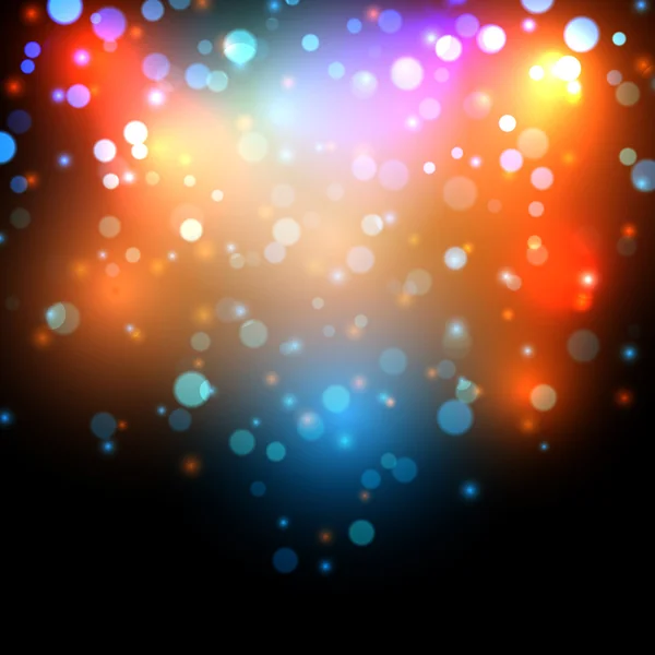 Fondo de efecto bokeh abstracto — Archivo Imágenes Vectoriales