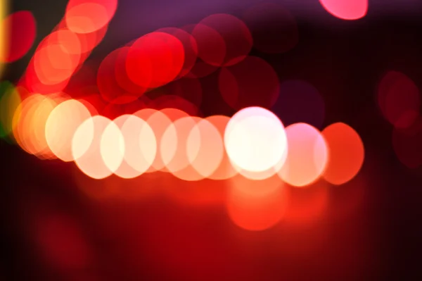 Bokeh color abstract background with defocused lights — Stock Photo, Image