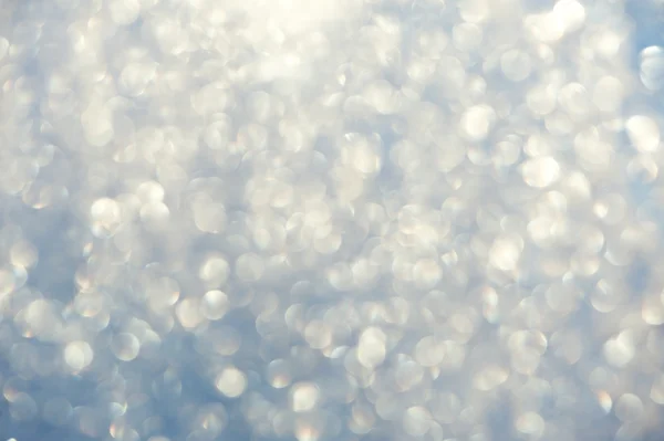 Frosty bokeh paillettes scintillement fond abstrait — Photo