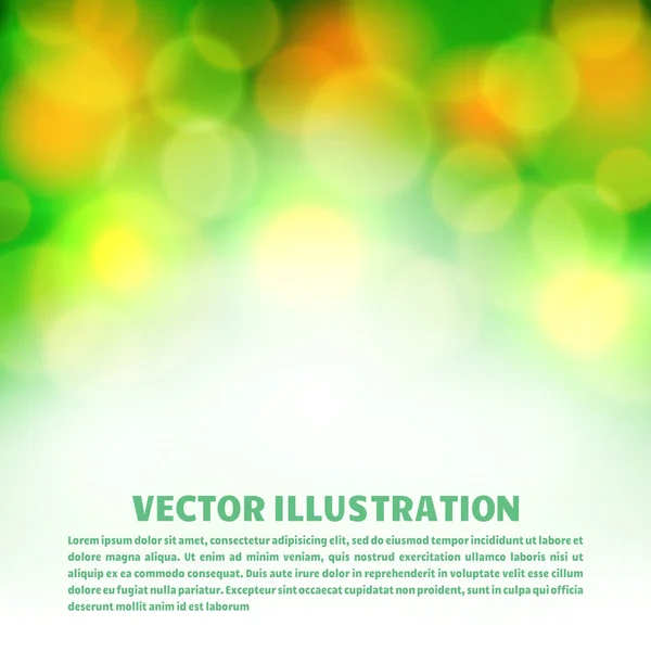 Abstract soft blurred bokeh effect background — Stock Vector