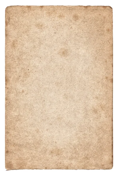 Vintage old paper texture isolated — Stock Photo, Image