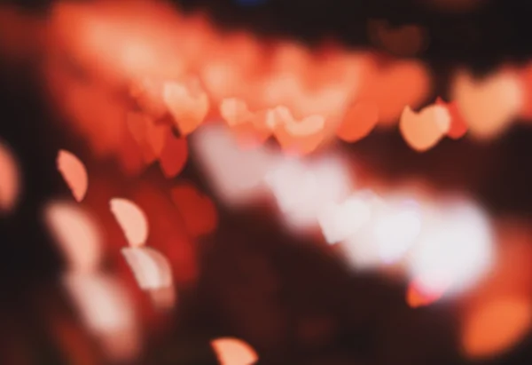 Heart abstract defocused blurred bokeh background — Stock Photo, Image