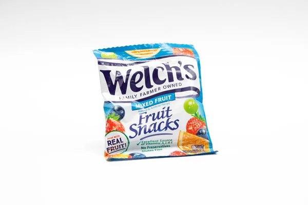 Welch Fruit Snacks Mixed Fruit Variety Pack Gluten Free Individual — Stock Photo, Image