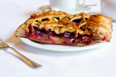 çilek ile lezzetli çörekler