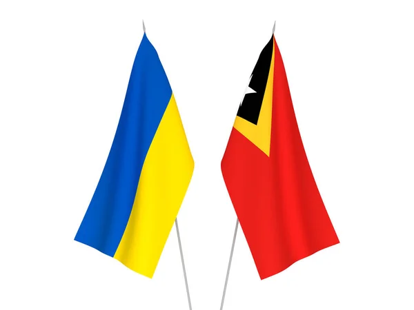 Україна і Східний Тимор — стокове фото