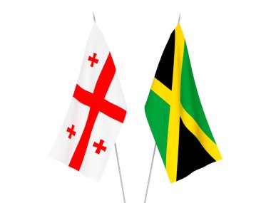 Gürcistan ve Jamaika bayrakları