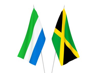 Sierra Leone ve Jamaika bayrakları