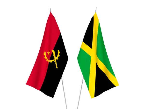 Angola og Jamaica – stockfoto