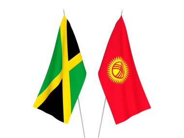 Kırgızistan ve Jamaika bayrakları