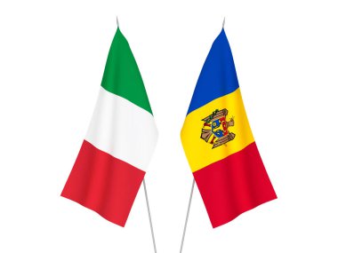 İtalya ve Moldova bayrakları