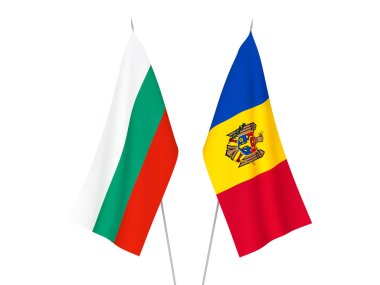 Bulgaristan ve Moldova bayrakları