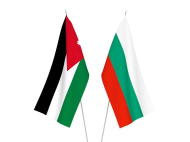 Bulgaristan ve Haşim Ürdün Krallığı bayrakları