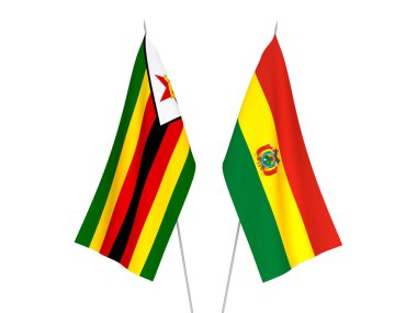 Zimbabwe ve Bolivya bayrakları