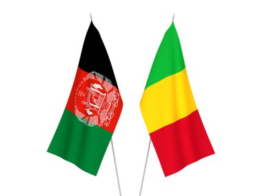 Mali ve Afganistan İslam Cumhuriyeti bayrakları