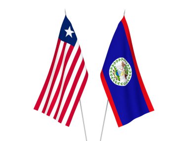 Belize ve Liberya bayrakları