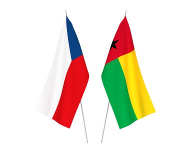 Gine Bissau Cumhuriyeti ve Çek Cumhuriyeti bayrakları