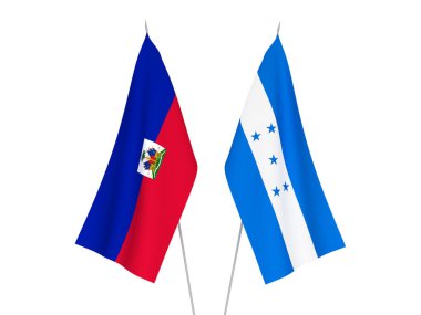 Honduras ve Haiti Cumhuriyeti bayrakları