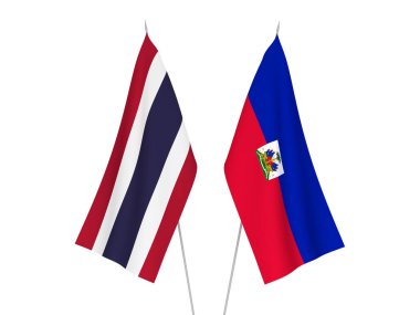 Tayland ve Haiti bayrakları