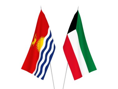 Kuwait and Republic of Kiribati flags