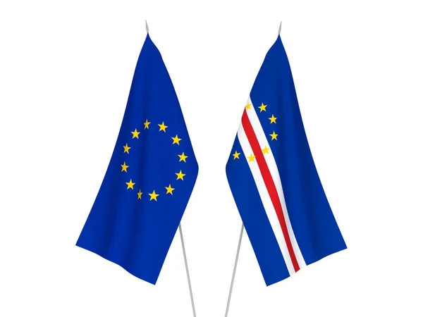 Europeiska unionen och Republiken Cabo Verde — Stockfoto