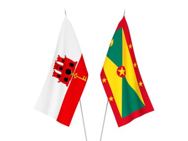 Cebelitarık ve Grenada bayrakları