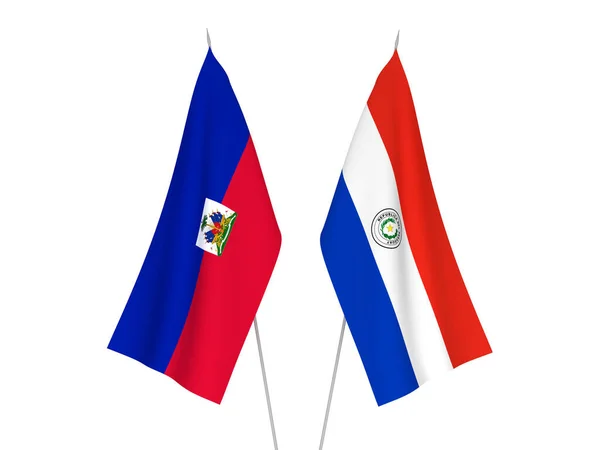 Держава Гаїті і Парагвай — стокове фото