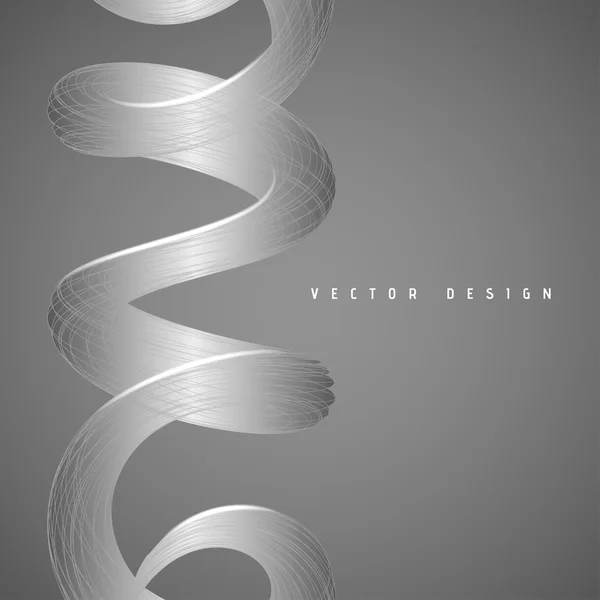 Fond spirale abstrait — Image vectorielle