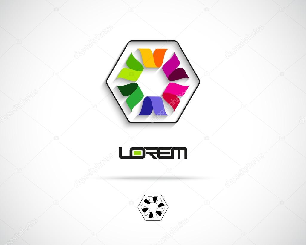 Abstract Vector Logo Design Template