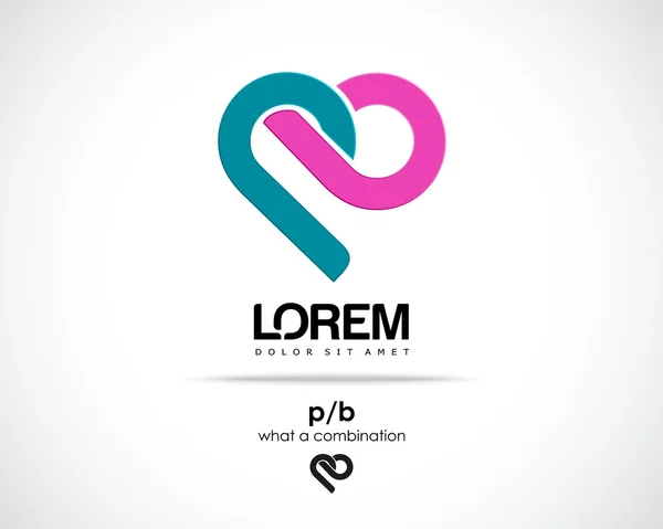 soyut vektör logo tasarım şablonu