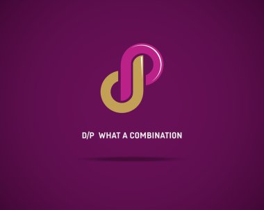 soyut vektör logo tasarım şablonu