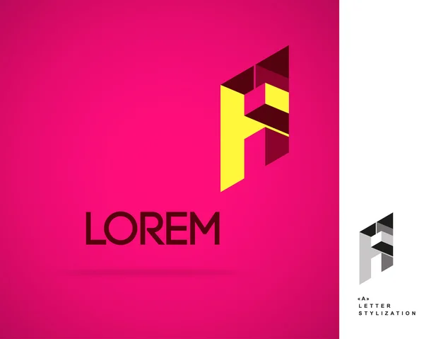 Modelo de design de logotipo vetor abstrato —  Vetores de Stock