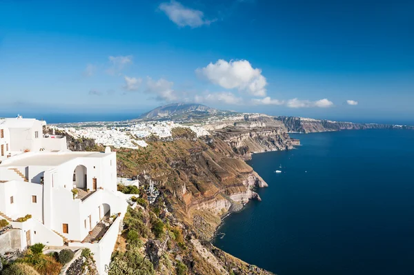 Vista panorámica de la isla de Santorini, Grecia . —  Fotos de Stock