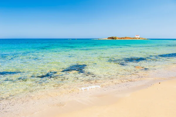Wild beach on Crete island, Greece — Stock Photo, Image
