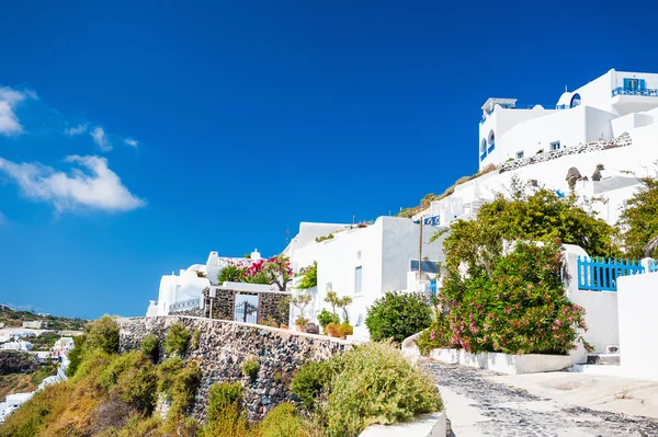 White architecture on Santorini island, Greece. — Stock Photo, Image