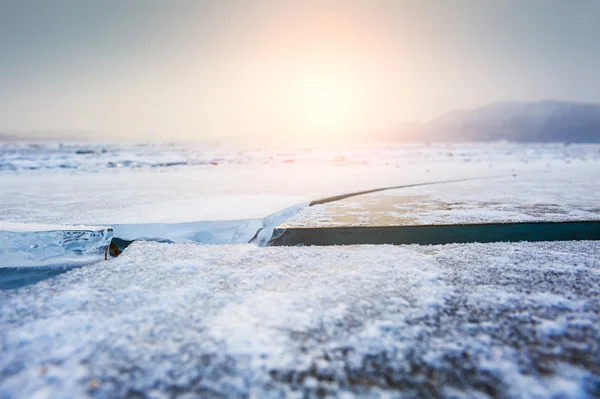 Hermoso paisaje de invierno —  Fotos de Stock