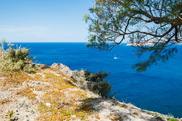 Belas vistas do mar e das ilhas — Fotografia de Stock