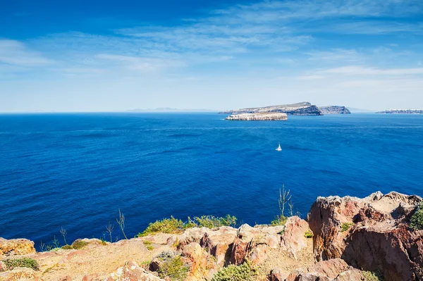 Beautiful views of the sea and Islands — Stock Photo, Image