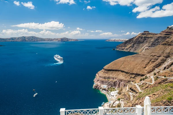 Bella vista sul mare e sulle isole — Foto Stock