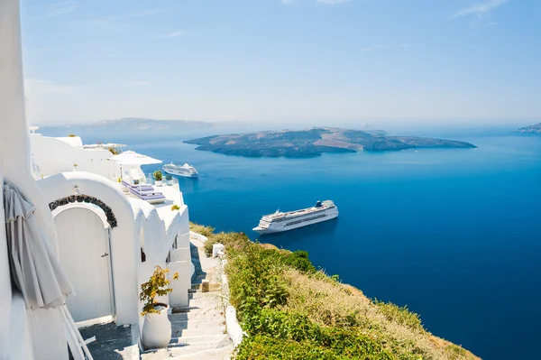 Hotel di lusso con vista mare — Foto Stock