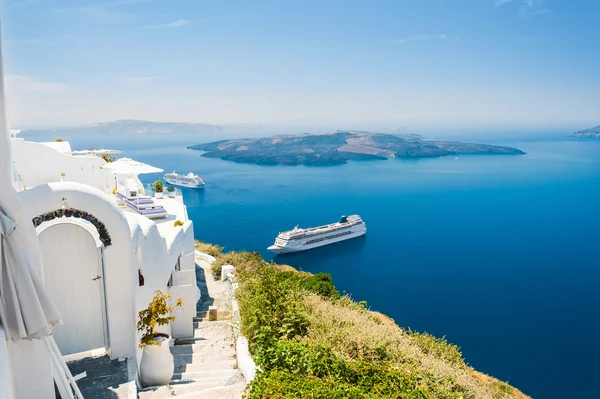 Hotel di lusso con vista mare — Foto Stock